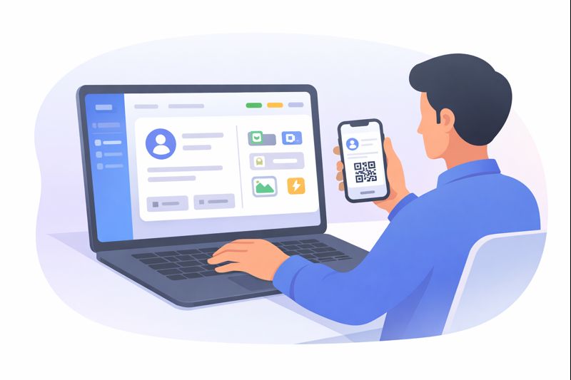 Smart Digital Business Card Generator