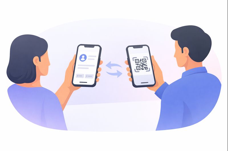 Easy Business Card Sharing