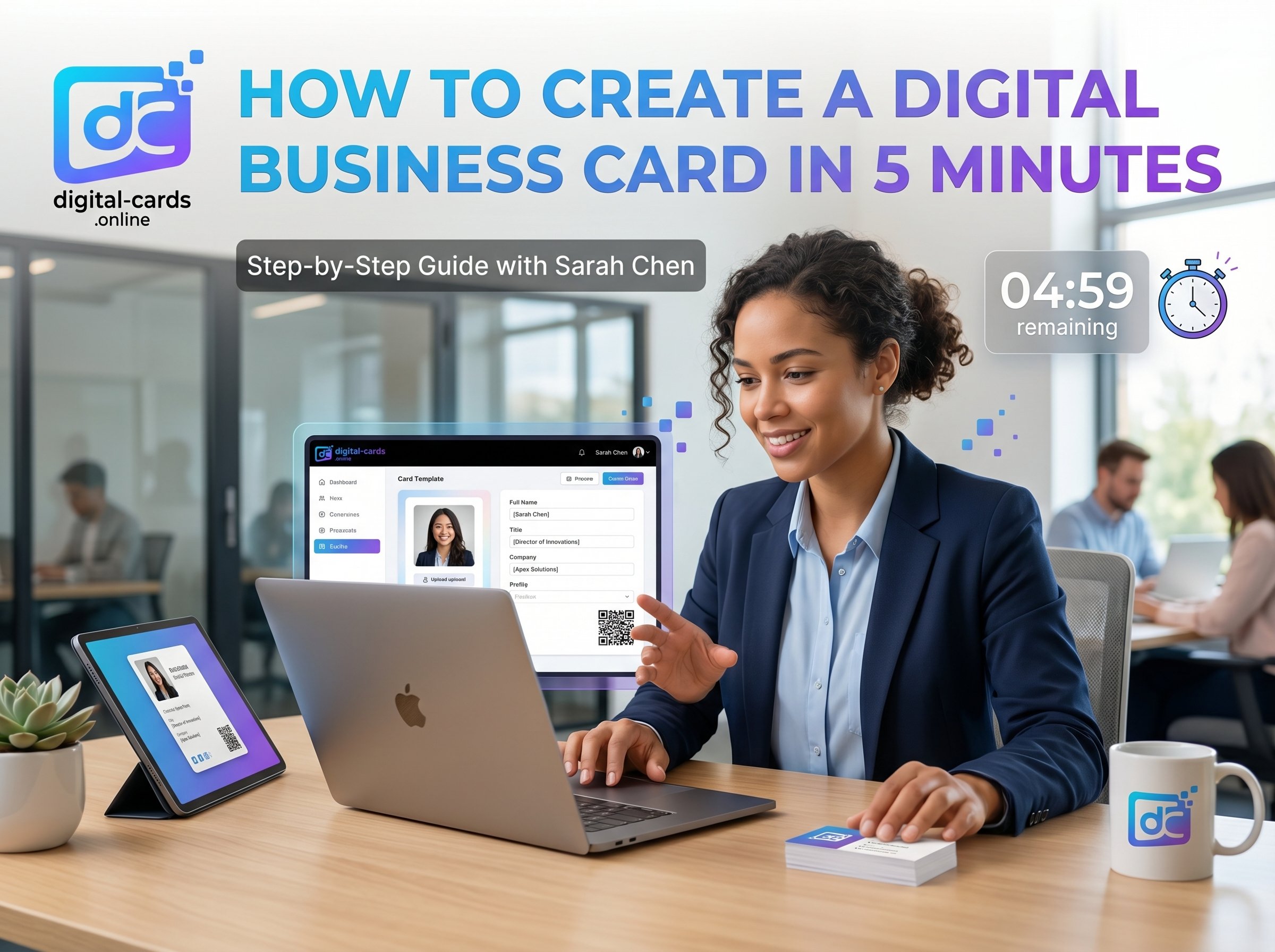 How to Create a Digital Business Card in 5 Minutes